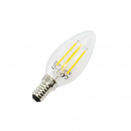 Ampoule à filament LED, sphère P45, 4W / 470lm, culot E14, 4000K