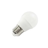 Ampoule LED QUITO - E27 -  G45 - Intensité moyenne - Blanc neutre - 6.5W / 4000K / 806lm - Verre blanc opaque