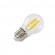 Ampoule LED Dimmable DUBLIN -  E27 - G45 - Intensité moyenne - Blanc chaud - 4W / 3000K / 400lm - Verre blanc transparent